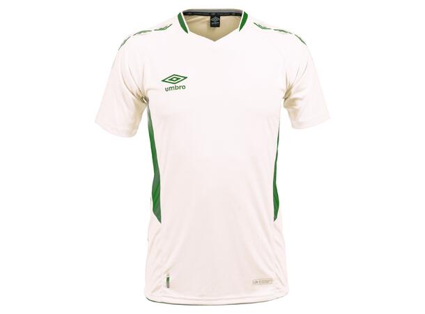 UMBRO UX-1 Jersey SS Hvit/Grønn XXL Flott kortermet spillertrøye 